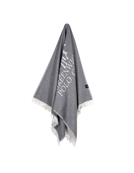 GREENWICH POLO CLUB ΠΕΤΣΕΤΑ ΘΑΛΑΣΣΗΣ 85Χ170 3903 ΓΚΡΙ, ΙΒΟΥΑΡ