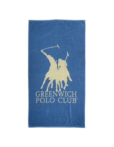 GREENWICH POLO CLUB ΠΕΤΣΕΤΑ ΘΑΛΑΣΣΗΣ 90Χ170 3851 ΚΙΤΡΙΝΟ, ΜΠΛΕ