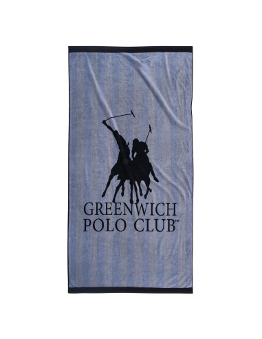 GREENWICH POLO CLUB ΠΕΤΣΕΤΑ ΘΑΛΑΣΣΗΣ 90Χ180 3856 ΓΚΡΙ