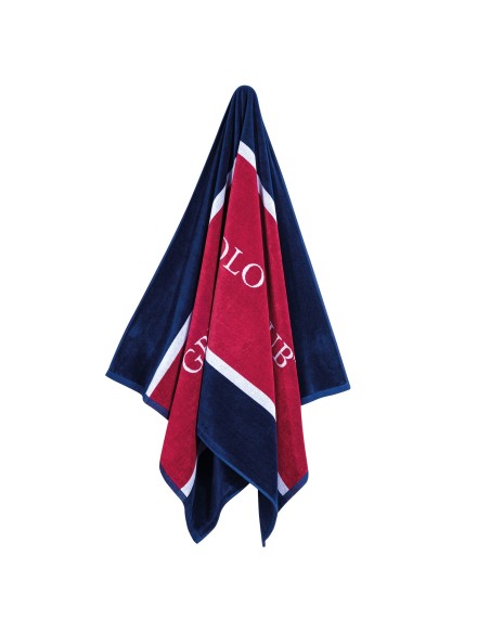 GREENWICH POLO CLUB ΠΕΤΣΕΤΑ ΘΑΛΑΣΣΗΣ 90Χ180 3864 ΚΟΚΚΙΝΟ, ΛΕΥΚΟ, ΜΠΛΕ