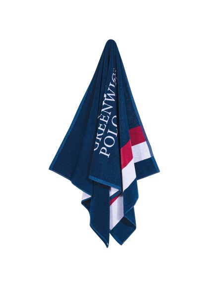 GREENWICH POLO CLUB ΠΕΤΣΕΤΑ ΘΑΛΑΣΣΗΣ 90Χ180 3866 ΚΟΚΚΙΝΟ, ΛΕΥΚΟ, ΜΠΛΕ