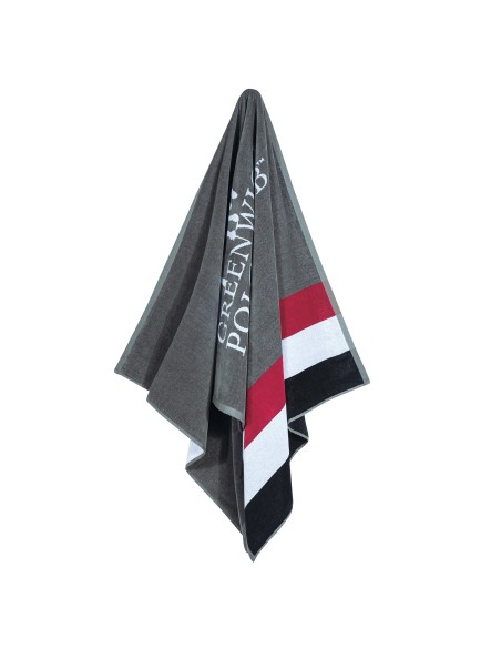 GREENWICH POLO CLUB ΠΕΤΣΕΤΑ ΘΑΛΑΣΣΗΣ 90Χ180 3867 ΓΚΡΙ, ΚΟΚΚΙΝΟ, ΛΕΥΚΟ