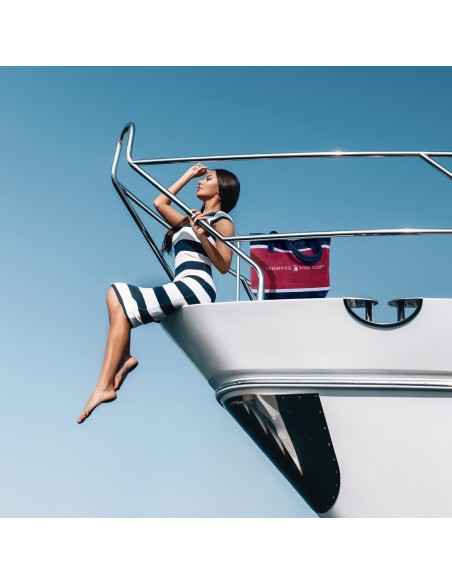 GREENWICH POLO CLUB ΤΣΑΝΤΑ ΘΑΛΑΣΣΗΣ 55Χ40 3864 ΚΟΚΚΙΝΟ, ΛΕΥΚΟ, ΜΠΛΕ