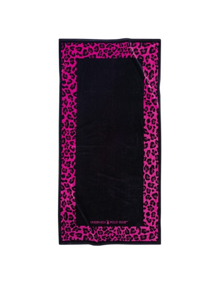 GREENWICH POLO CLUB ΠΕΤΣΕΤΑ ΘΑΛΑΣΣΗΣ 90Χ180 3863 ΜΑΥΡΟ, ΡΟΖ, ΤΥΡΚΟΥΑΖ