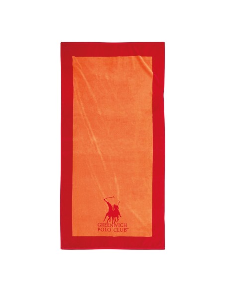 GREENWICH POLO CLUB ΠΕΤΣΕΤΑ ΘΑΛΑΣΣΗΣ 90Χ180 3860 ΚΟΚΚΙΝΟ, ΚΟΡΑΛΙ