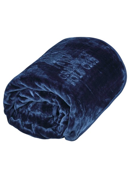 Κουβέρτα Ακρυλική Υπέρδιπλη 220x240 3439 Μπλε