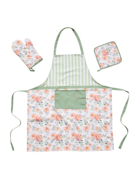 DAS HOME ΣΕΤ ΚΟΥΖΙΝΑΣ 3ΤΜΧ 0720 ΛΕΥΚΟ, ΠΡΑΣΙΝΟ, ΣΟΜΟΝ