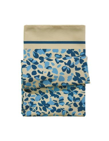 DAS HOME ΤΡΑΠΕΖΟΜΑΝΤΗΛΟ 140Χ180 0723 ΜΠΕΖ, ΜΠΛΕ