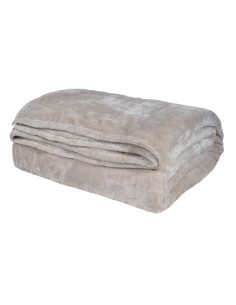Κουβέρτα Fleece Υπέρδιπλη 220x240 Das 1345 Εκρού 2