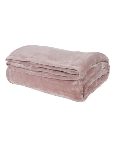 Κουβέρτα Fleece Υπέρδιπλη 220x240 Das1346 Ροζ
