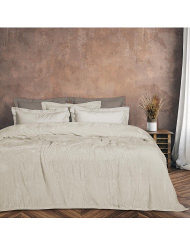 Κουβέρτα Fleece Υπέρδιπλη 220x240 Velour 1341