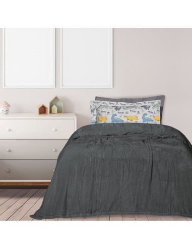 Κουβέρτα Βελουτέ Μονή 160x220 Velour 1343