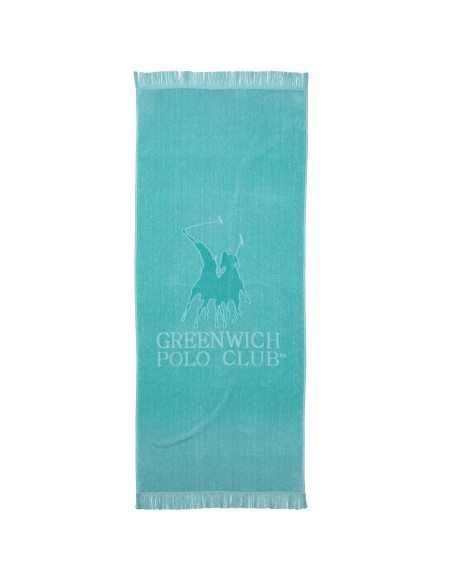 GREENWICH POLO CLUB ΠΕΤΣΕΤΑ ΘΑΛΑΣΣΗΣ 90Χ190 3733 ΤΥΡΚΟΥΑΖ