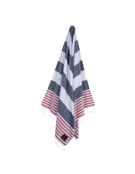 GREENWICH POLO CLUB ΠΕΤΣΕΤΑ-ΠΑΡΕΟ 80Χ180 3816 ΚΟΚΚΙΝΟ, ΜΠΛΕ