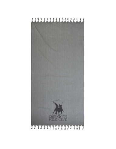 GREENWICH POLO CLUB ΠΕΤΣΕΤΑ-ΠΑΡΕΟ 90Χ170 3794 ΓΚΡΙ