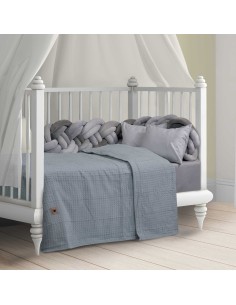 GREENWICH POLO CLUB ΚΟΥΒΕΡΤΑ ΠΙΚΕ 110X150 ΒΑΒΥ 3403 ΓΚΡΙ 2