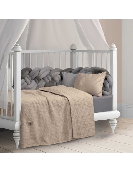 GREENWICH POLO CLUB ΚΟΥΒΕΡΤΑ ΠΙΚΕ 110X150 ΒΑΒΥ 3404 ΕΚΡΟΥ