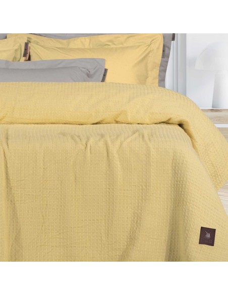 GREENWICH POLO CLUB ΚΟΥΒΕΡΤΑ ΠΙΚΕ 230X250 3405 ΚΙΤΡΙΝΟ