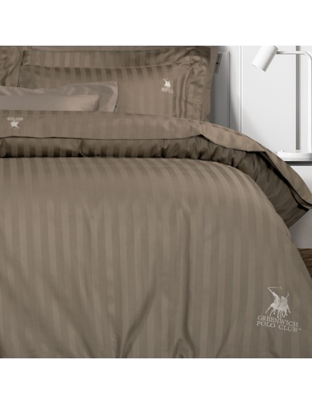 GREENWICH POLO CLUB ΠΑΠΛΩΜΑΤΟΘΗΚΗ ΣΕΤ ΥΠΕΡΔΙΠΛH 2156 ΧΑΚΙ