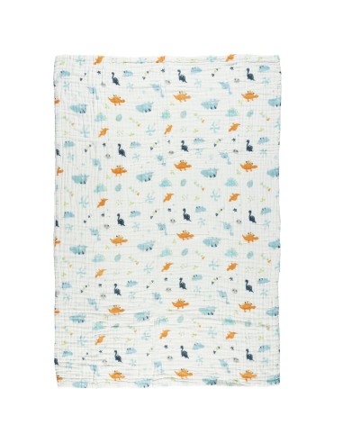 DAS BABY ΚΟΥΒΕΡΤΑ-ΜΟΥΣΕΛΙΝΑ 105X150 RELAX 6623...