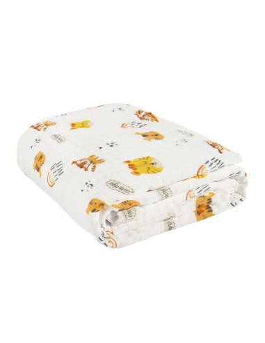 DAS BABY ΚΟΥΒΕΡΤΑ-ΜΟΥΣΕΛΙΝΑ 80X105 RELAX 6622...