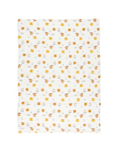 DAS BABY ΚΟΥΒΕΡΤΑ-ΜΟΥΣΕΛΙΝΑ 105X150 RELAX 6622...