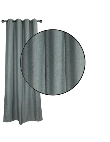 DAS HOME ΚΟΥΡΤΙΝΑ ΜΕ ΚΡΙΚΟΥΣ 140Χ270 2245 ΓΚΡΙ...