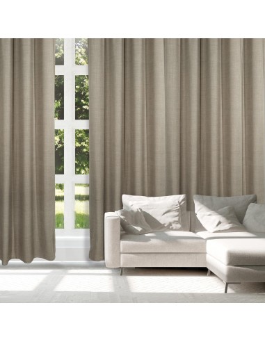 DAS HOME ΚΟΥΡΤΙΝΑ ΜΕ ΚΡΙΚΟΥΣ 140Χ270 2243 ΚΑΦΕ