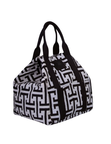 GREENWICH POLO CLUB ΤΣΑΝΤΑ ΘΑΛΑΣΣΗΣ 35Χ40Χ38 3839 ΓΚΡΙ, ΜΑΥΡΟ