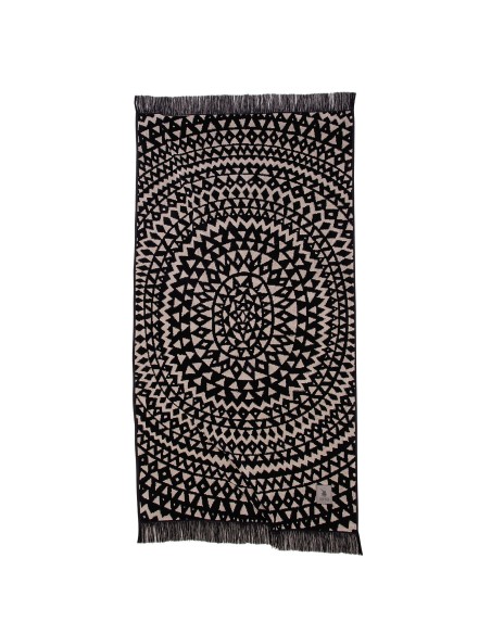 GREENWICH POLO CLUB ΠΕΤΣΕΤΑ ΘΑΛΑΣΣΗΣ 90Χ180 3770 ΕΚΡΟΥ, ΜΑΥΡΟ