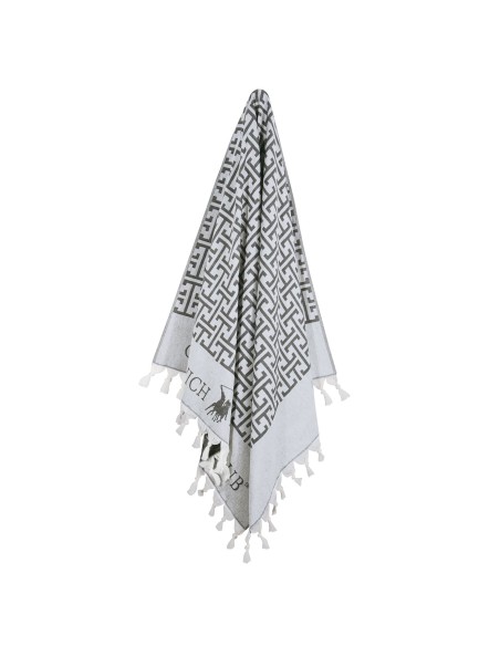 GREENWICH POLO CLUB ΠΕΤΣΕΤΑ-ΠΑΡΕΟ 90Χ170 3838 ΜΑΥΡΟ, ΣΠΑΓΓΙ