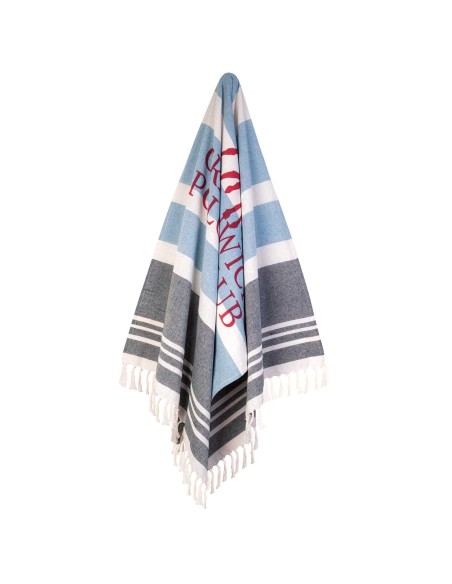 GREENWICH POLO CLUB ΠΕΤΣΕΤΑ-ΠΑΡΕΟ 80Χ170 3843 ΓΚΡΙ, ΡΟΖ