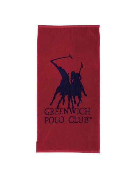 GREENWICH POLO CLUB ΠΕΤΣΕΤΑ ΓΥΜΝΑΣΤΗΡΙΟΥ 45X90 3032 ΚΟΚΚΙΝΟ, ΜΠΛΕ