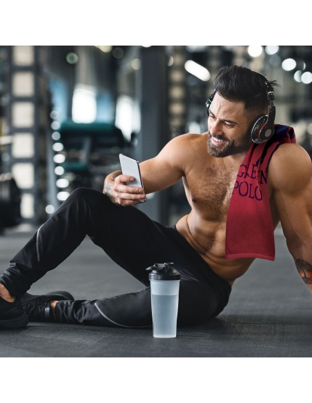 GREENWICH POLO CLUB ΠΕΤΣΕΤΑ ΓΥΜΝΑΣΤΗΡΙΟΥ 45X90 3032 ΚΟΚΚΙΝΟ, ΜΠΛΕ