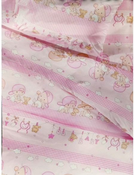 ΣΕΤ ΠΑΠΛΩΜΑΤΟΘΗΚΗ ΜΟΝΗ 160x240 Interiors 185 Pink