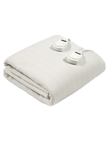 DAS HOME ΗΛΕΚΤΡΙΚΗ ΚΟΥΒΕΡΤΑ CLASSIC KING SIZE 0487 ECRU