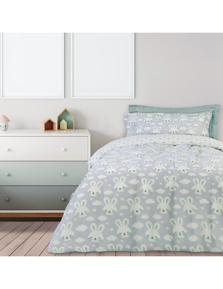 DAS KIDS ΣΕΤ ΠΑΠΛΩΜΑΤΟΘΗΚΗ ΜΟΝΗ 4823 ΓΚΡΙ, ΛΕΥΚΟ, ΜΕΝΤΑ