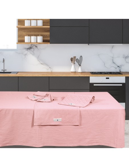 GREENWICH POLO CLUB ΤΡΑΠΕΖΟΜΑΝΤΗΛΟ 140Χ180 2639 ΡΟΖ