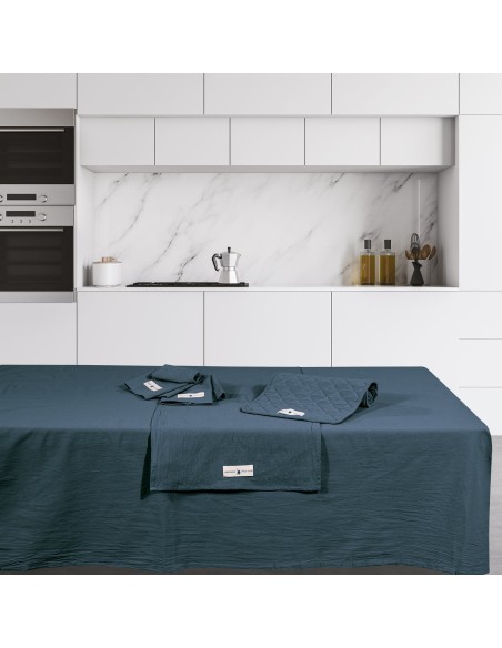 GREENWICH POLO CLUB ΤΡΑΠΕΖΟΜΑΝΤΗΛΟ 140Χ180 2643 ΓΚΡΙ ΣΚΟΥΡΟ