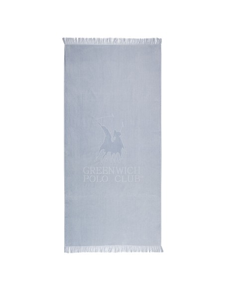 GREENWICH POLO CLUB ΠΕΤΣΕΤΑ ΘΑΛΑΣΣΗΣ 90Χ190 3624 ΑΣΗΜΙ/ΓΚΡΙ