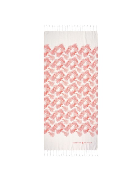 GREENWICH POLO CLUB ΠΕΤΣΕΤΑ-ΠΑΡΕΟ 80Χ180 3664 ΕΚΡΟΥ, ΚΟΡΑΛΙ