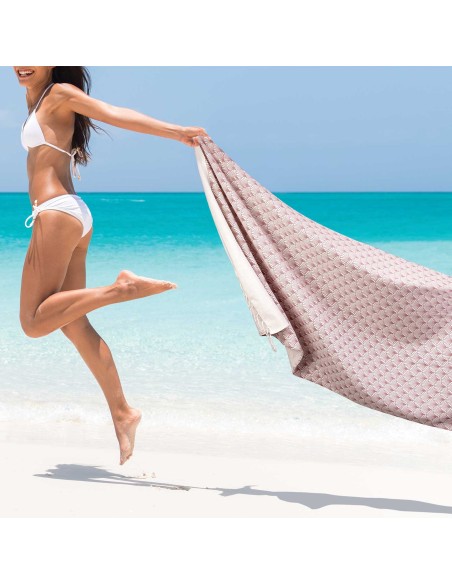 GREENWICH POLO CLUB ΠΕΤΣΕΤΑ-ΠΑΡΕΟ 80Χ180 3666 ΕΚΡΟΥ, ΡΟΔΑΚΙΝΙ