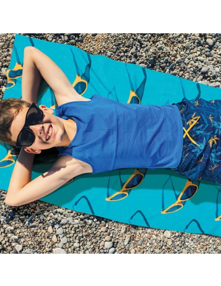 GREENWICH POLO CLUB ΠΕΤΣΕΤΑ ΘΑΛΑΣΣΗΣ 70Χ140 3720 ΚΙΤΡΙΝΟ, ΜΠΛΕ