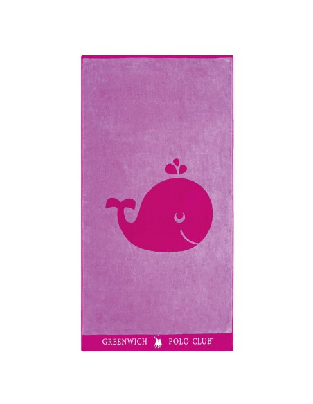 GREENWICH POLO CLUB ΠΕΤΣΕΤΑ ΘΑΛΑΣΣΗΣ 70Χ140 3663 ΛΙΛΑ, ΡΟΖ