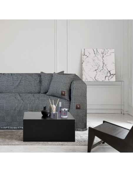 GREENWICH POLO CLUB ΔΙΑΚΟΣΜΗΤΙΚΟ ΜΑΞΙΛΑΡΙ 42X42 2786 ΓΚΡΙ, ΜΑΥΡΟ