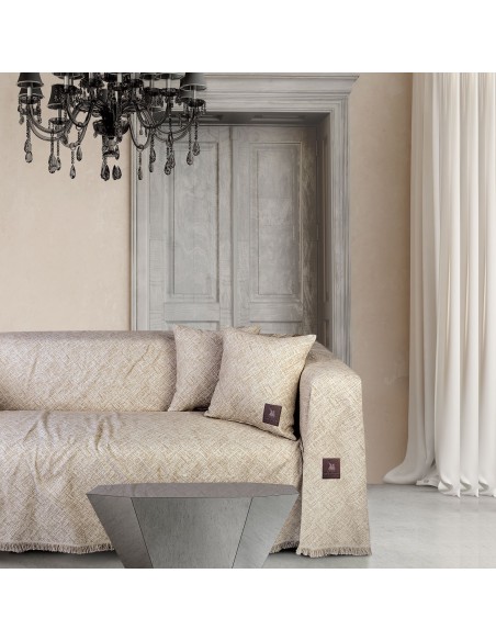 GREENWICH POLO CLUB ΔΙΑΚΟΣΜΗΤΙΚΟ ΜΑΞΙΛΑΡΙ 42X42 2782 ΕΚΡΟΥ, ΜΠΕΖ