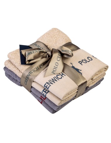 GREENWICH POLO CLUB ΣΕΤ ΠΕΤΣΕΤΕΣ 4 ΤΕΜΑΧΙΩΝ...