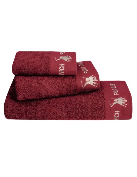 GREENWICH POLO CLUB ΣΕΤ ΠΕΤΣΕΤΕΣ 3 ΤΕΜΑΧΙΩΝ 2669 ΜΠΟΡΝΤΩ