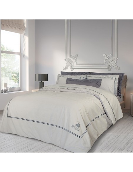 GREENWICH POLO CLUB ΣΕΤ ΣΕΝΤΟΝΙΑ ΥΠΕΡΔΙΠΛΑ 2129 ΓΚΡΙ