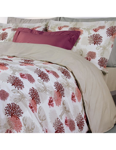 GREENWICH POLO CLUB ΣΕΤ ΣΕΝΤΟΝΙΑ ΜΟΝΑ 2120 ΚΟΚΚΙΝΟ, ΚΡΕΜ